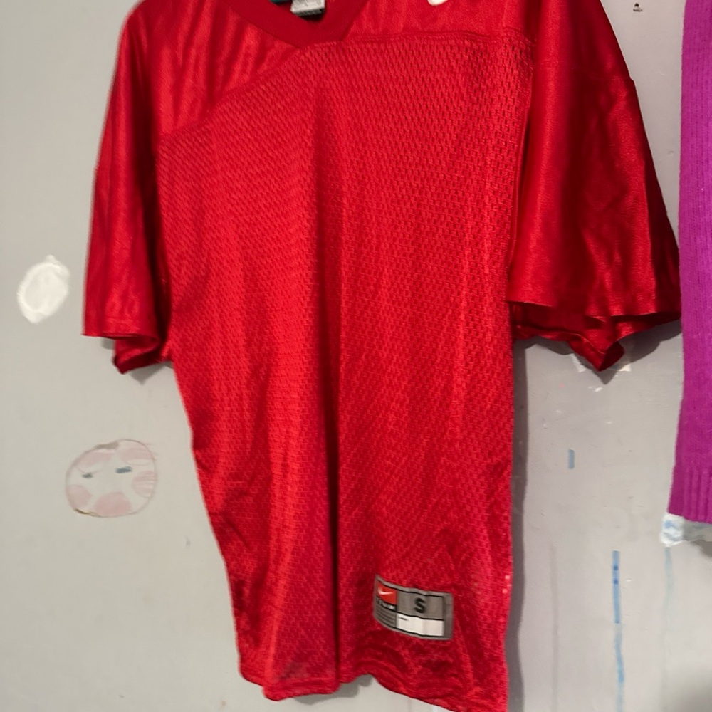 Nike Red Men's Mesh Jersey